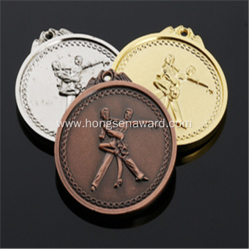 3D dance metal medals